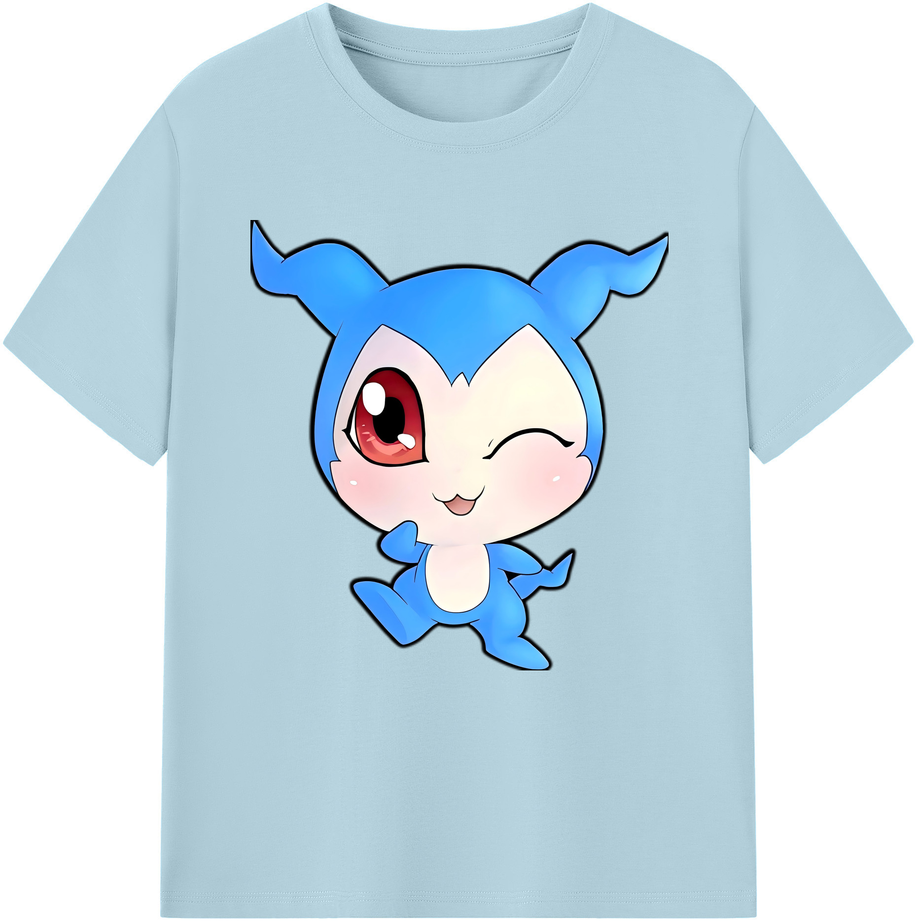 （画像用） Digimon デジタルモンスター/デジモン 綿100％半袖Tシャツ（フロントプリント）